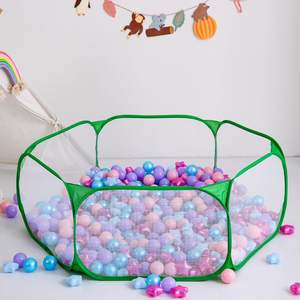 Corralito de Pelotas Plegable Grande para Niños, Material de Poliéster Seguro, para Actividades al Aire Libre, para Bebés, Niñas y Niños - Product Image 4