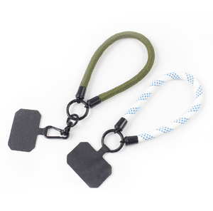 Custom Nylon Universal Mobile SmartPhone Wrist Holder Charm Lanyard Strap Chain String Rope