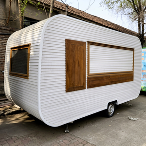 Meilleures ventes : Camion de restauration électrique entièrement équipé en acier inoxydable, chariot à hot-dogs personnalisable, remorque de cuisine sur mesure - Product Image 1