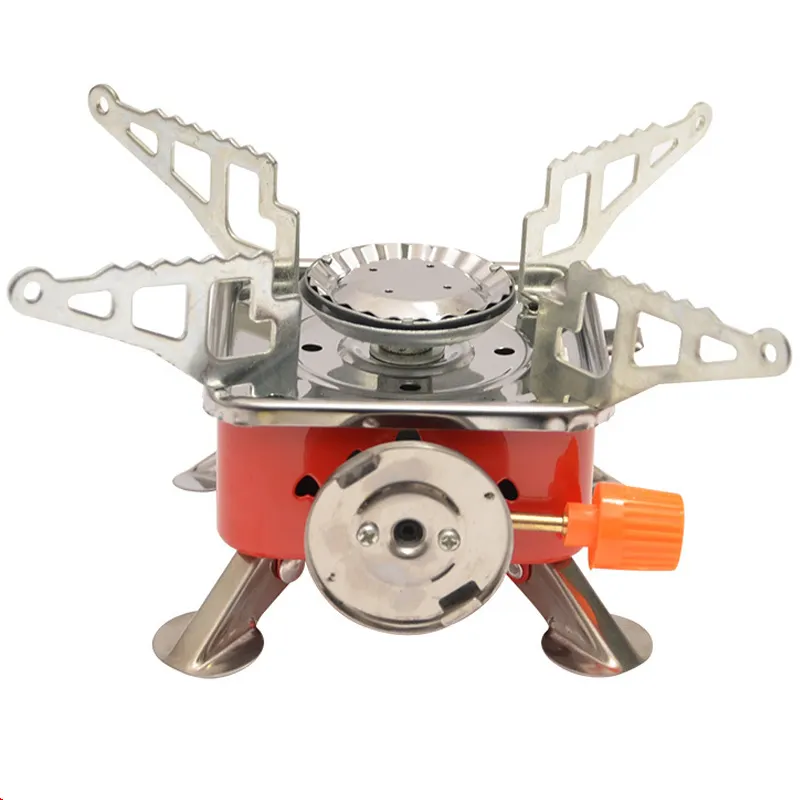 Camping Stove Collapsible Outdoor Camping Stove Gas Camping Stove Burner With Electronic Ignition