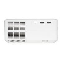 Projecteur TV intelligent Android 9.0 1080P 700 lumens ANSI LED compatible 4K et 3D, home cinéma portable avec haut-parleurs intégrés