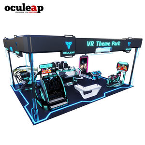 Piattaforma Stazione di Gioco <span class=keywords><strong>Multiplayer</strong></span> 5D Indoor 2026, Attrezzatura per Cinema 7D 9D 12D, Area Giochi Centro Videogiochi e Parco a Tema VR 3D - Product Image 1