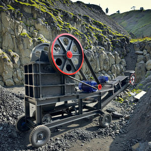 Sert çevre afrika ve güneydoğu asya altın nehir çakıl için uygun taşınabilir çeneli kırıcı PE220x350 çeneli kırıcı kırıcı - Product Image 3