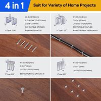 Pistola de Clavos Manual 3 en 1 de Acero para Manualidades en Madera, Carpintería, Decoración y Bricolaje - Multifunción
