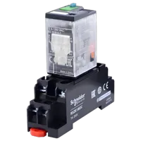 Relais miniature Schneider RXM3AB2E7, relais intermédiaire miniature, bobine 48V AC, 3 C/O 10A, pour la commande d'automatisation industrielle