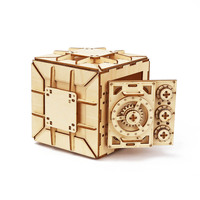 Vente en gros transfrontalière de jouets puzzles 3D en bois, blocs de construction emboîtables, coffres à bijoux artisanaux à combinaison, boîtes à bijoux faites à la main