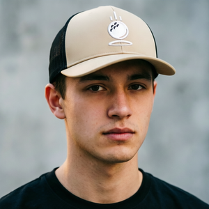 Golf-Embroidered 6-Panel Mesh Trucker Cap Trucker Cap Fishing Cap Golf Cap Perfect for Outdoor Activities - Product Image 5