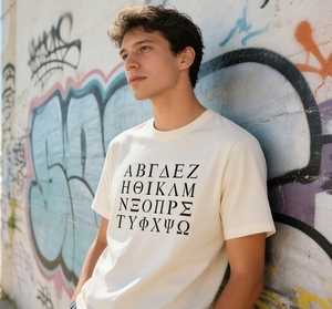 Kit de pochoirs <span class=keywords><strong>alphabet</strong></span> grec de qualité supérieure pour la peinture et le traçage, en plastique Mylar 14 mil, lettres de 4 pouces de hauteur - Product Image 4