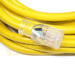 25ft Power Retract able 10/3 Elektrische Verlängerung kabel für den Außenbereich 15A 125V Hochleistungs-wasserdichtes PC-Material Kupfer - Product Image 4