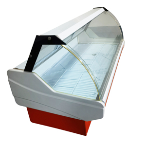 2m supermercato a temperatura singola di lusso Deli Cabinet orizzontale Freezer vetrina vetrina completa per gastronomia - Product Image 5