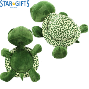 Peluche di Tartaruga Marina in Offerta, Morbido Pupazzo di Tartaruga con Guscio Maculato Unico, Adorabile Peluche Animale Marino <span class=keywords><strong>per</strong></span> Bambini e Adulti - Product Image 1