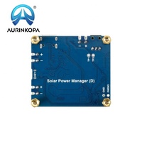 Module de gestion d'énergie solaire (D) prenant en charge les panneaux solaires 6V~24V et l'adaptateur d'alimentation Type-C, sortie 5V/3A MPPT avec ou sans support de batterie