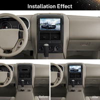 Autoradio multimédia Android 10'' 4G 8 cœurs avec GPS, Carplay, lecteur vidéo stéréo pour Ford Explorer 2005~2010