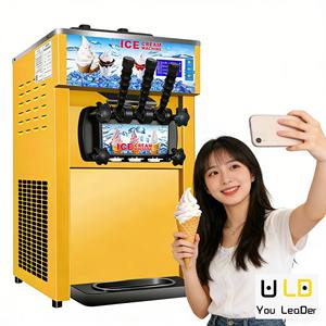 Machine à <span class=keywords><strong>glace</strong></span> molle <span class=keywords><strong>pour</strong></span> gelato <span class=keywords><strong>et</strong></span> <span class=keywords><strong>sorbet</strong></span>, en acier inoxydable, <span class=keywords><strong>pour</strong></span> usage en restaurant, motorisée, compatible OEM/ODM, personnalisable - Product Image 4