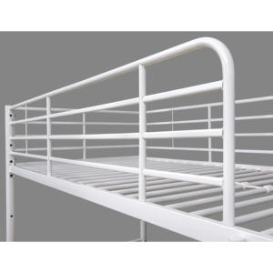 Cama litera doble ROSE, diseño moderno de acero inoxidable, muebles de dormitorio convertibles y duraderos para hoteles y almacenes - Product Image 1