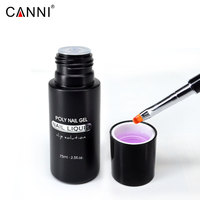 Gel de construction rapide CANNI Factory Venalisa pour nail art, gel épais en acrylique, polygel d'extension pour ongles 75ml, solution liquide de glissement