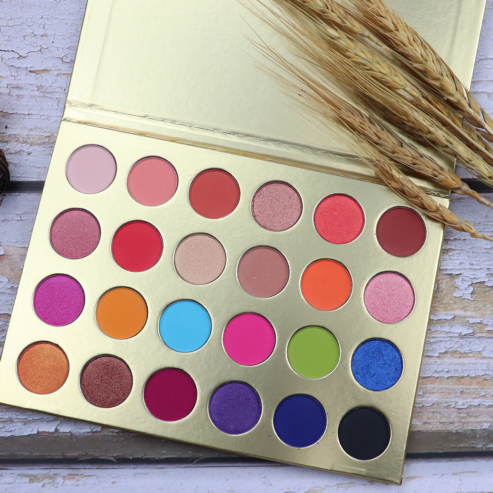 Palette de fards à paupières 24 couleurs - Or