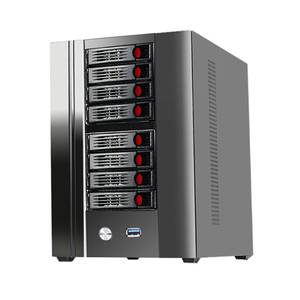 Các mới nhất 8 Bay nas trường hợp máy chủ lưu trữ máy chủ nhỏ itx trường hợp với trao đổi nóng trong kho - Product Image 1