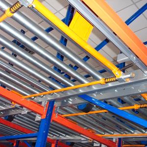 מתלה מחסן כבד כבד כוח המשיכה זרימת מיסוך מערכת אחסון מדפי & יחידות מדפים אחסון תעשייתי להתאמה אישית - Product Image 2