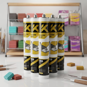 RTV <strong>Silicone</strong> Sealant Quick-drying Waterproof High-intensity Adhesive <strong>for</strong> Construction Footwear Leather Fiber Garment - Product Image 1