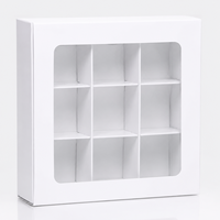 Boîte d'emballage en papier personnalisée pour biscuits et bonbons Cajas Para Bombones Boîte d'emballage en papier pour chocolats Boîte d'emballage en papier cadeau pour chocolat