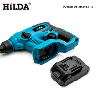Marteau perforateur sans fil Hilda Power Tools 21V 22mm SDS-plus, électrique, sans balais, rotatif