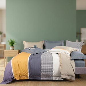 Hot Selling Queen Size Bed <b>Sheet</b> Comforter King Set with Printed <b>Pattern</b> Pillowcase Quilt Patchwork Bedspread Polyester Filling - Product Image 2