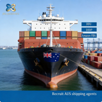 Service de logistique porte-à-porte DDP DDU, consolidation de fret, exportateur, transport maritime vers l'Australie