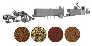 Ligne de production continue de machines à granulés d'aliments pour chiens et chats en acier inoxydable, extrudeuse automatique pour aliments secs - Product Image 3