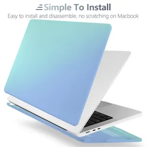 Vỏ Bọc Máy Tính Xách Tay Tùy Chỉnh Tại Nhà Máy Vỏ Bọc Mờ Cho Mac Book Air Pro 11.6 12 13.3 14.2 15.4 16 16.2 Inch