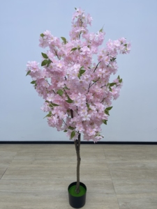Árbol de Cerezo Artificial de Seda de Alta Calidad, Decoración para Piso, Boda, Hogar, Planta Duradera y Colorida, Bonsái, Navidad, Año Nuevo - Product Image 6