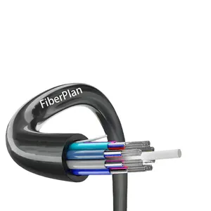 FiberPlan GYFTY fiber optic cable 1 2km optical fiber cable 10km single core optical fiber cable