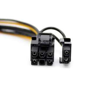 SATA 15 Pin Sata Nam Đến <span class=keywords><strong>PCI</strong></span>-E Nhanh 6 + 2 Pin Nam Video Kết Nối Bộ Chuyển Đổi 20Cm 8 Pin cáp Điện Cho <span class=keywords><strong>CPU</strong></span> Video Thẻ - Product Image 6