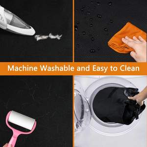 Housse de siège de <span class=keywords><strong>coffre</strong></span> de <span class=keywords><strong>voiture</strong></span> pour animaux de compagnie imperméable et résistante à la saleté, matériau Oxford épaissi, housse de siège arrière solide pour chats chiens, artefact de voyage - Product Image 5