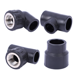 Compression de tuyau d'eau en plastique PE, 1 pièce, vente en gros, matériel de <span class=keywords><strong>plomberie</strong></span> - Product Image 1
