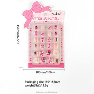 GMPC/Sedex/ISO/EUDR Vente en gros de <span class=keywords><strong>faux</strong></span> ongles pour filles avec dessin animé pour un usage quotidien <span class=keywords><strong>Faux</strong></span> ongles à motifs mignons pour les adolescentes - Product Image 3