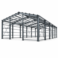 Nave Industrial Prefabricada de Acero para Almacenamiento, Taller o Garaje, Diseño Personalizado