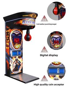Heavy Duty Arcade <b>Punch</b> <b>Machine</b> – Coin Operated Boxing Game for Entertainment Centers <b>Punch</b> <b>Machine</b> Arcade Games - Product Image 5
