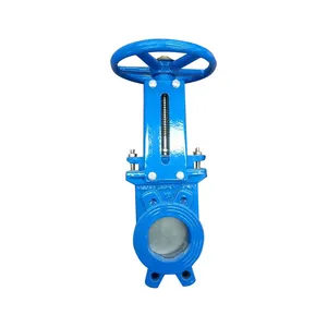 High quality factory price manual wcb wafer knife gate valve