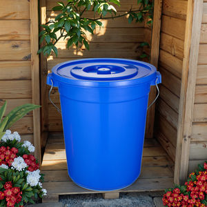 Baril en plastique HDPE de qualité supérieure de 55 gallons, <span class=keywords><strong>bleu</strong></span>, de qualité alimentaire, <span class=keywords><strong>120</strong></span>/200 <span class=keywords><strong>litres</strong></span>, avec couvercles, à vendre - Product Image 2