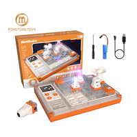 Nouveauté : Jouets éducatifs STEM, apprentissage des connaissances scientifiques, jeu de circuit électrique rechargeable amusant pour enfants