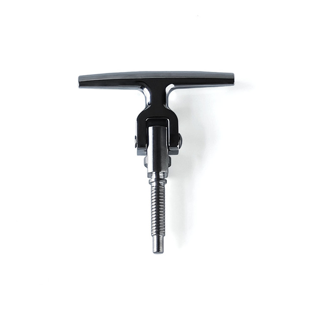 High Quality Zinc Alloy T-Handle Box Industrial Cabinet Car Door Handles Polished Folding Grip Hardware