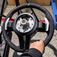 Housse de volant en Alcantara et carbone de haute qualité pour BMW M3 M5 F10 F12 F30 F20 F32 F36 F07 F15 F16 F22 E90 en stock