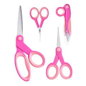 Ensemble de ciseaux à coudre en acier inoxydable Yangjiang 4 pièces bleus pour broderie et découpe de tissus, usage domestique - Product Image 3