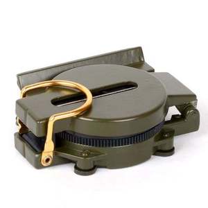 Brújula Lenteica Plegable Portátil de Plástico para Exteriores, Mini Brújula para Senderismo, Campamento, Caza, Supervivencia en la Naturaleza - Product Image 5