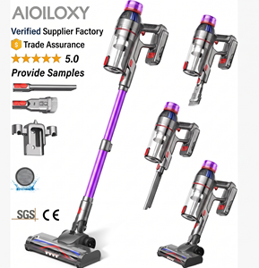 Aspiradora Inalámbrica con Filtro HEPA, Motor sin Escobillas, Luz LED, Ligera y Portátil para Hogar, Hotel y Auto - Product Image 1