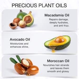 40 Biologische Veganistische Haarverzorgingscapsules Geen Spoeling Haarserum Argan Macadamia <span class=keywords><strong>Avocado</strong></span> Oliën Vitaminen E B5 Haarglans Conditioner Vrouwen - Product Image 4