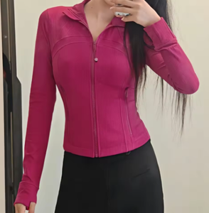 Set da Yoga e <span class=keywords><strong>Fitness</strong></span> S14 per Donne, Giacca Dorata Originale e Pantaloni in Denim Elasticizzati, Traspiranti e Impermeabili, Stile Snellente - Product Image 4