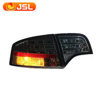 Pour Audi A4 B7 LED feu arrière assemblage feu arrière 2005-2008 feu arrière rétro-éclairage suie noir avec signal d'arrêt inversé côté