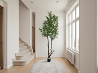 Arbre d'olivier artificiel d'intérieur, décoration scandinave variée pour la décoration d'anniversaire, plantes, arbres, olivier artificiel
